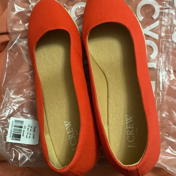 J. Crew Seville Espadrille Wedges Sz 9.5 - Picture 11 of 12